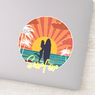 Surfer Sticker