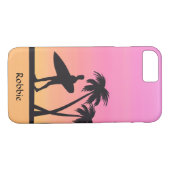Surfer Sunset Silhouette Sports IPhone 8/7 Case (Back (Horizontal))