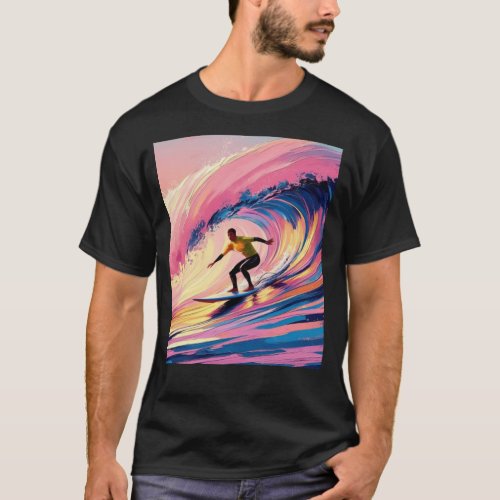Surfer Surfing T_Shirt