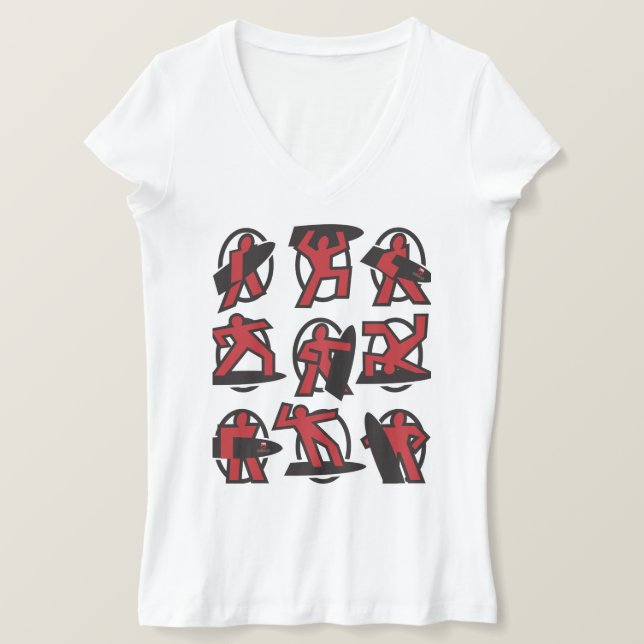 Surfer t-shirt (Design Front)