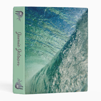 Surfer Wave Personal Mini Binder