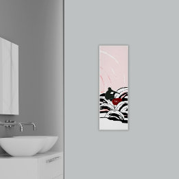 Surfer Wave Surfing At Sunrise Poster