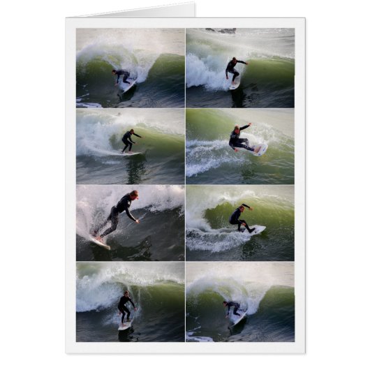 Surfers Collage Cards (Front)