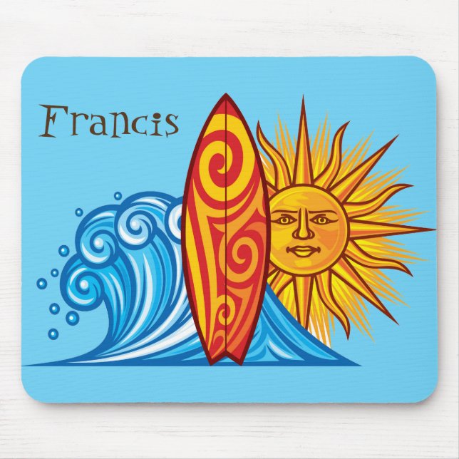 Surfers Dream Mouse Pad (Front)