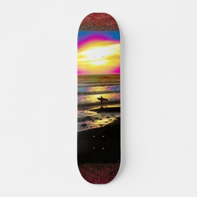 Surfer's Dream Skateboard Deck (Front)