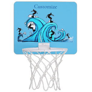 Surfers Everywhere Thunder_Cove Mini Basketball Hoop