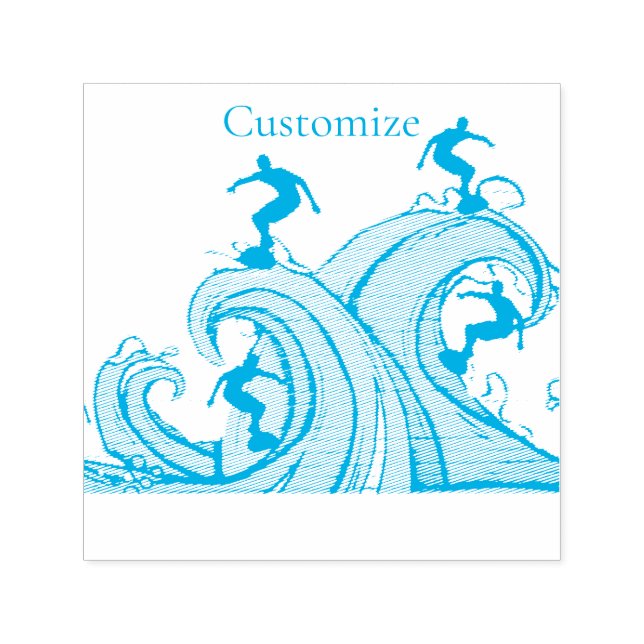 Surfers Everywhere Thunder_Cove Self-inking Stamp (Design)
