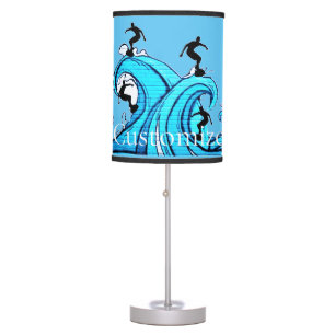 Surfers Everywhere Thunder_Cove Table Lamp