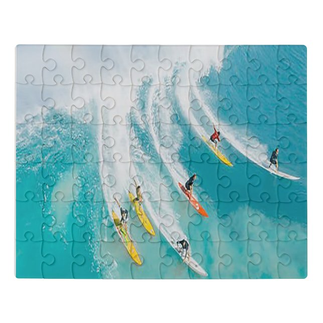 Surfers Jigsaw Puzzle (Puzzle Horizontal)