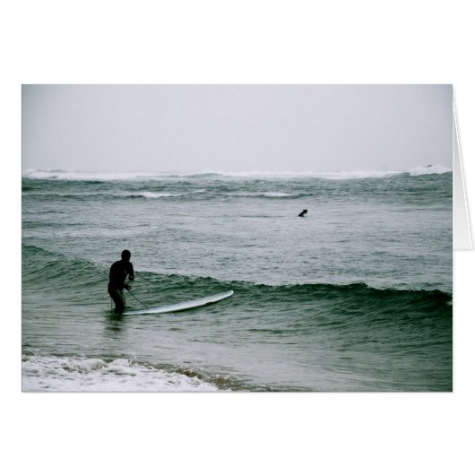 Surfers on the North Shore Cards (Front Horizontal)
