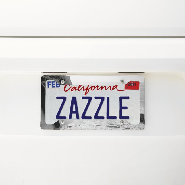 Surfers Paradise #2 #surf #wall #art  License Plate Frame (On Car)