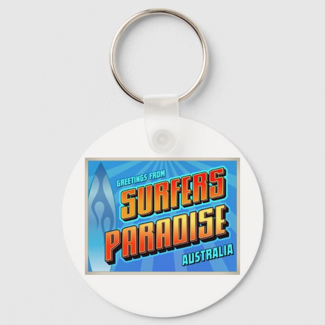 SURFERS PARADISE KEYCHAIN (Front)