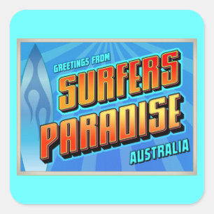 SURFERS PARADISE SQUARE STICKER