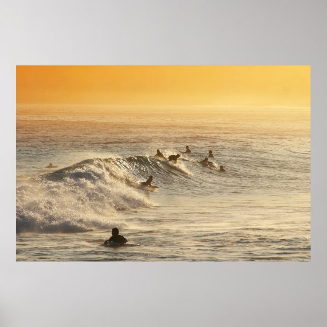 "Surfers, Rio de Janeiro" large poster (Front)