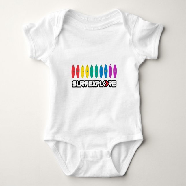 surfEXPLORE + Bella Canvas Organic Cotton T-Shirt (Front)
