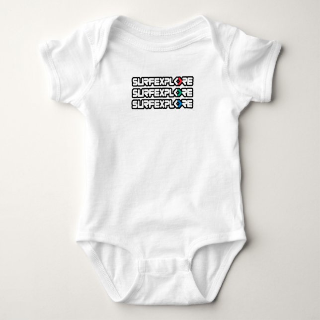 surfEXPLORE + Bella Canvas Organic Cotton T-Shirt (Front)