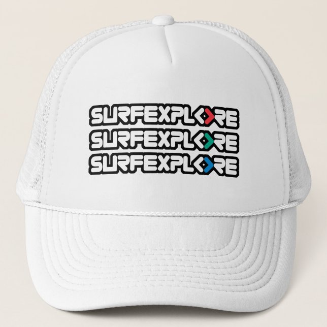 surfEXPLORE Trucker Hat (Front)
