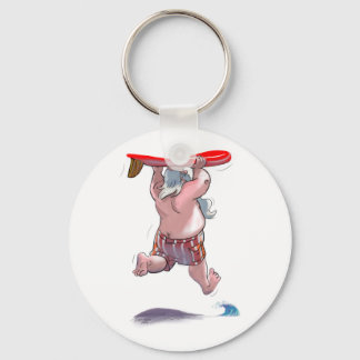 sUrFiN sAnTa Keychain