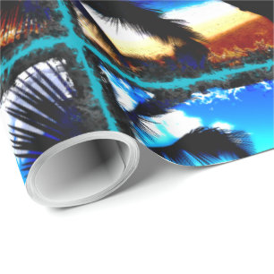 Surfing 10 Wrapping Paper