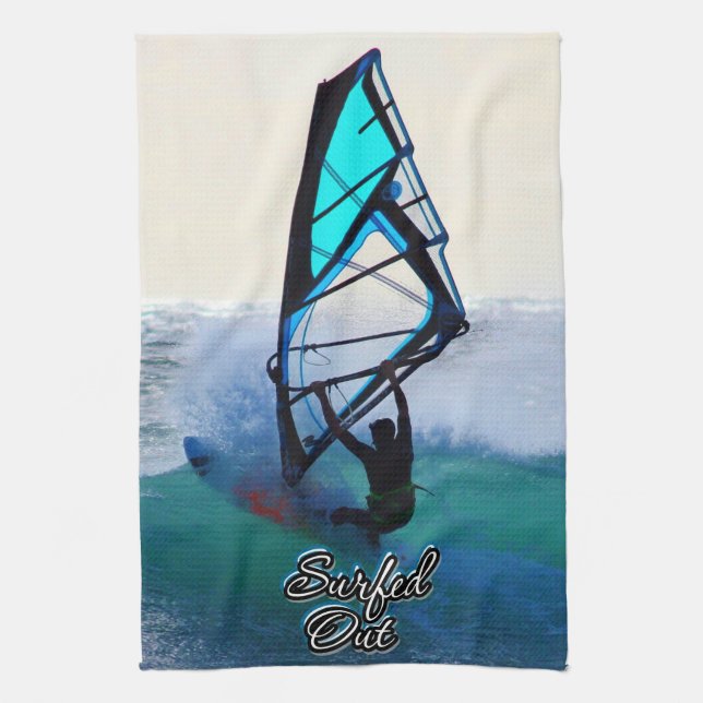 Surfing 15 Options Kitchen Towels (Vertical)
