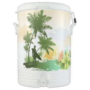 Surfing 6 Igloo Beverage Cooler