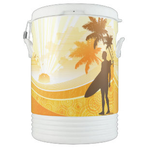 Surfing 7 Igloo Beverage Cooler