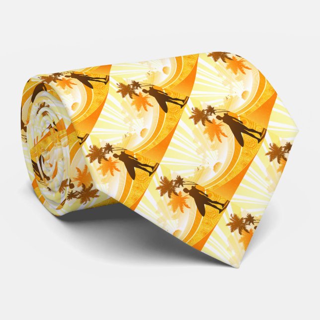 Surfing 7 tie (Rolled)