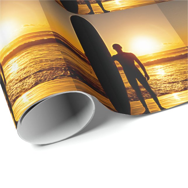Surfing 8 Wrapping Paper (Roll Corner)