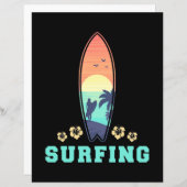 Surfing And Flower (Front/Back)