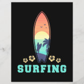 Surfing And Flower (Front)