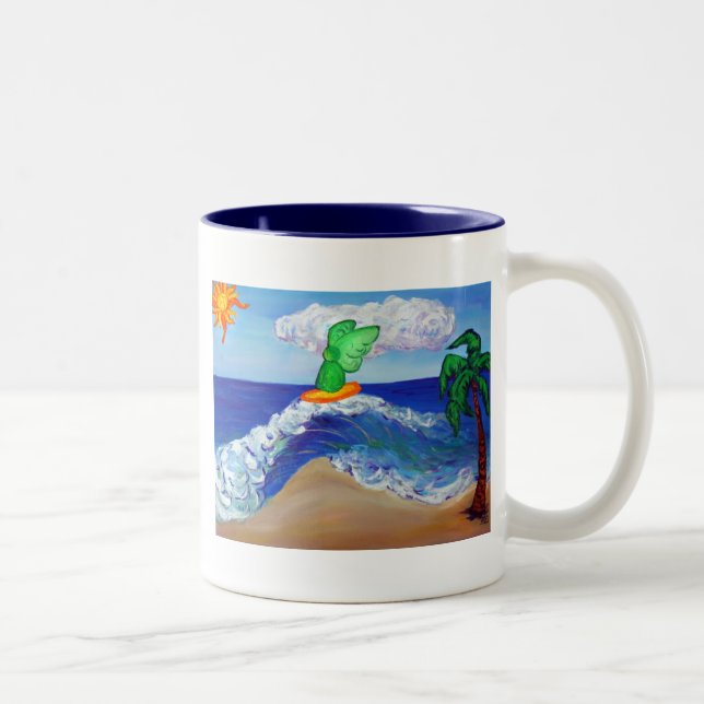 Surfing Angel Raphael Mug (Right)