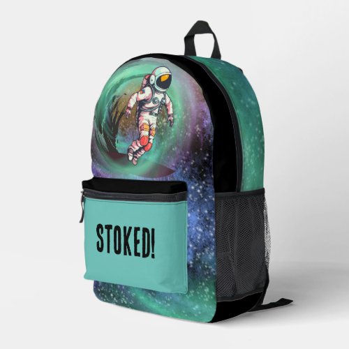 Surfing Astronaut  Stoked Backpack