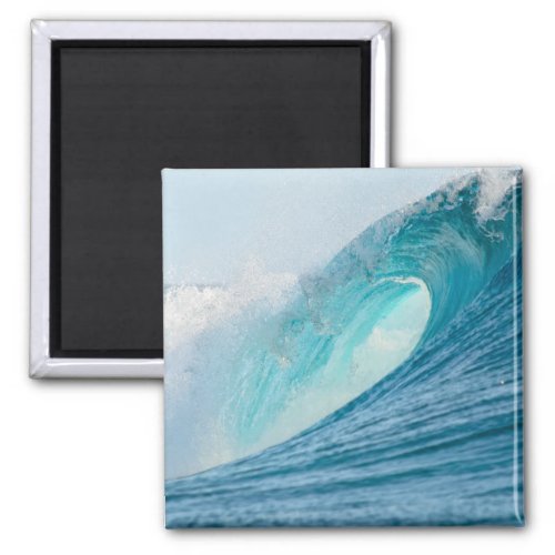 Surfing barrel wave breaking magnet