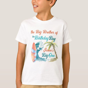 Surfing birthday the big one matching photoshoot T-Shirt