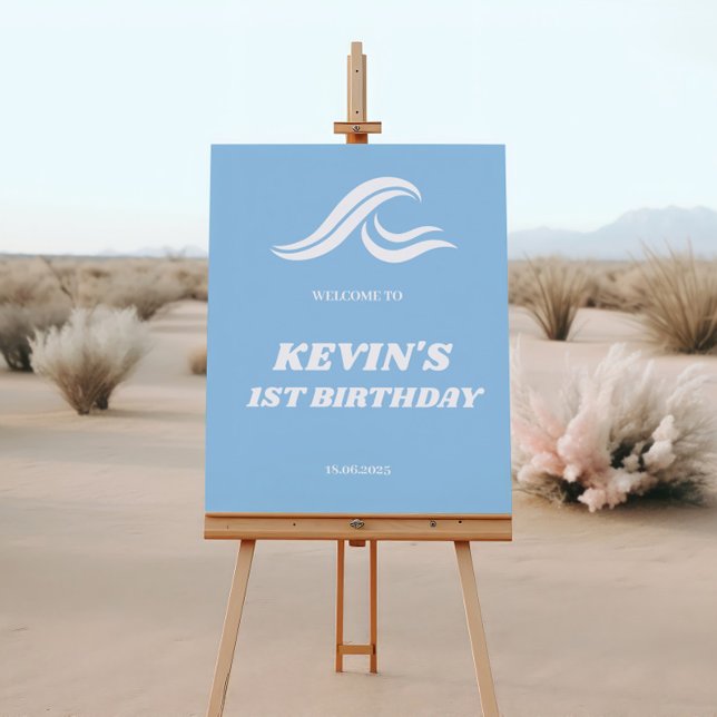 Surfing Birthday , The Big One Welcome Sign (Creator Uploaded)