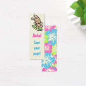 Surfing Bunny Skinny Bookmark (Desk)