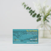 Surfing Business Card (Standing Front)