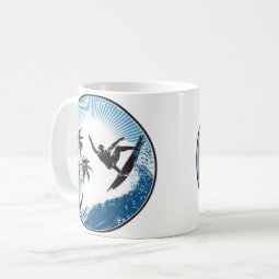Surfing Coffee Mug | Zazzle