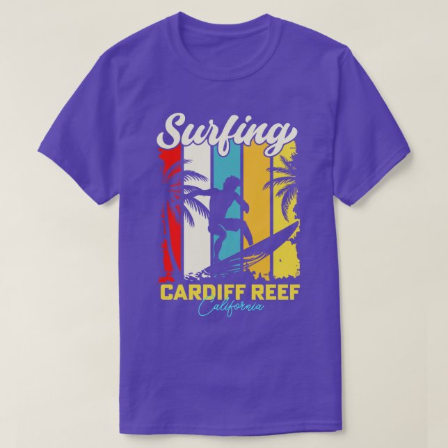 Surfing diff Reef California T-Shirt (Design Front)