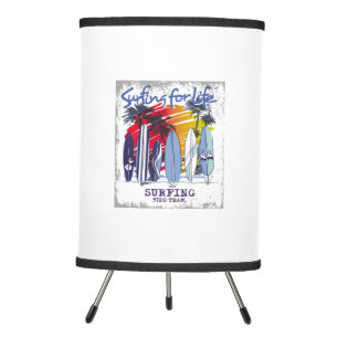 surfing for life tripod lamp