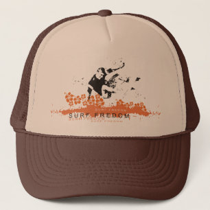 Surfing Freedom Trucker Hat