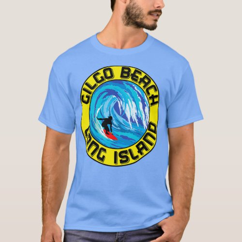 Surfing GILGO BEACH LONG ISLAND NEW YORK Surf Surf T_Shirt