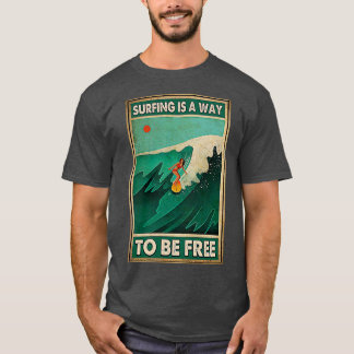 Surfing Girl T T-Shirt