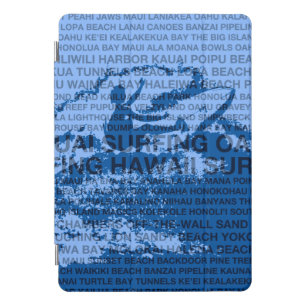 Surfing Hawaii Cutback Hawaiian iPad Smart Cover
