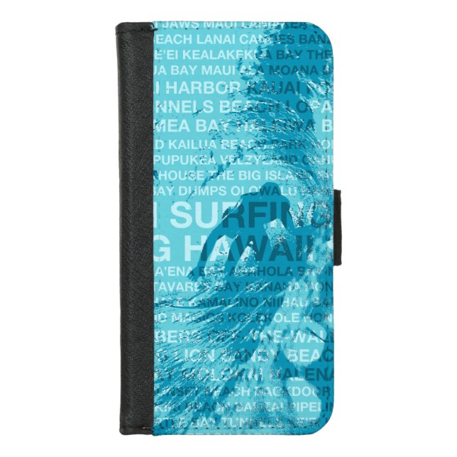 Surfing Hawaii GreenRoom Hawaii Phone5 Wallet Case (Front)