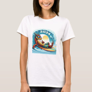 surfing into the year of the dragon T-Shirt