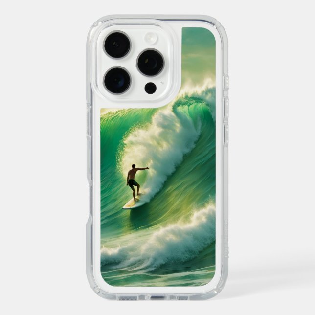 surfing iPhone case (Front)