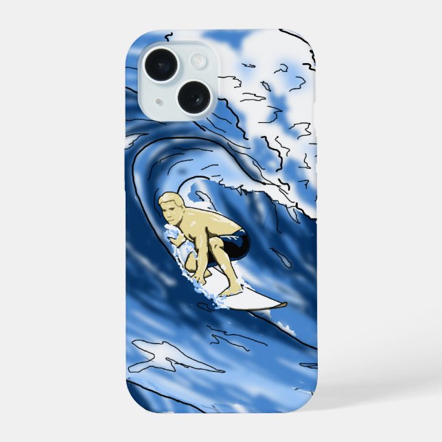 Surfing Iphone Case (Back)