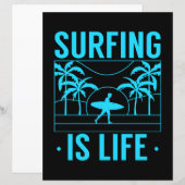 Surfing Is Life (Front/Back)