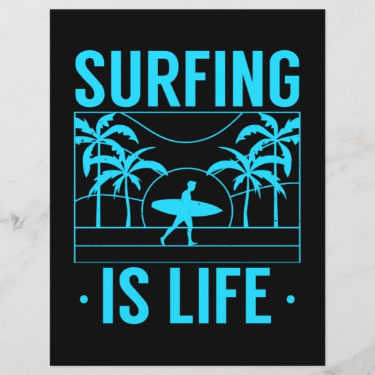Surfing Is Life (Front)